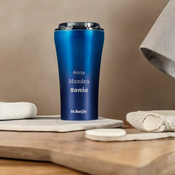 Dr.Bacty Apollo 2.0 keramikbeschichteter Kaffeebecher 360 ml - Monaco Blau