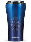 Dr.Bacty Apollo 2.0 thermal coffee mug - 360 ml - Monaco Blue - Peace of mind
