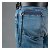 Anti-theft chain for wallet "Wallet chain" - Black