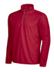 Bluza męska Melton Half Zip D.A.D - Czerwony