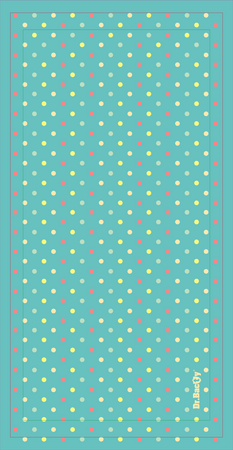 Schal Dr.Bacty Polka Dots Mint