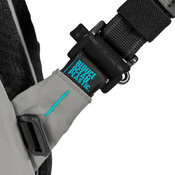 Anti-theft sling backpack Pacsafe ECO 12L - gray made of econyl