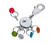 TROIKA keychain patent/color
