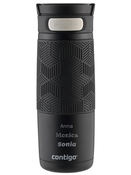 Personalisierbarer thermobecher Contigo Transit (Metra) 470ml - Schwarz