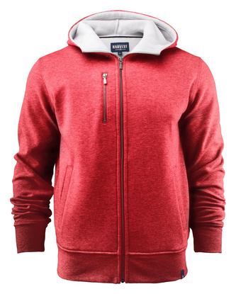 Bluza męska Parkwick Harvest, czerwony