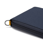 Men's small RFID Pacsafe wallet - coastal blue
