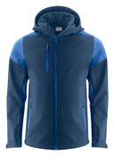 Softshell z odpinanym kapturem Prime Softshell marki Printer - Granatowo - niebieski