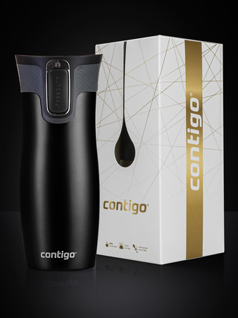 Kubek termiczny Contigo West Loop 2.0 470ml -Czarny Mat