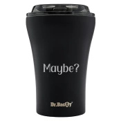 A multiplayer coffee mug of reusable Dr. Bacty Apollo Maybe - Black