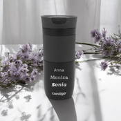 Thermobecher mit gravur Contigo Byron 470ml - Schwarz