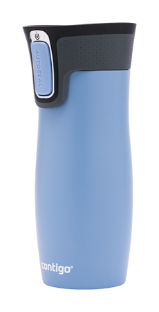 Thermobecher Contigo West Loop 2.0 470ml hellblau mit Box