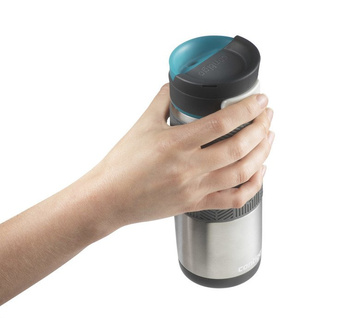 Personalisierbarer thermobecher Contigo Transit (Metra) 470ml - Silber