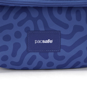 Folding women's anti-theft bag Pacsafe Go - Cerulean Blue