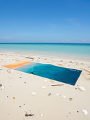 Dr.Bacty 70x140 beidseitig schnell trocknendes Handtuch - Mist