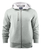 Male sweatshirt with Harvest Parkwick hooded, gray