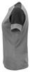 Moderne Prime T Lady T-Shirt der Marke Printer - Grau - Schwarz.