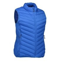 Women's stretch blue vest from ID, blue