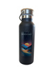 Stahlthermalflasche Dr. Bacty Iris - schwarz -Bieszczady