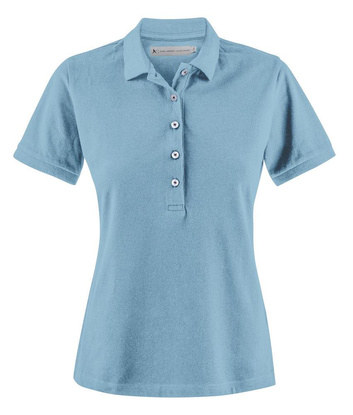 Sonnenuntergang Poloernte Frauen t -Shirt, Türkis
