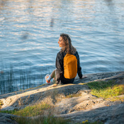 Pacsafe eco 12l anti-diebstahl-einzelschulter-rucksack - econyl orange