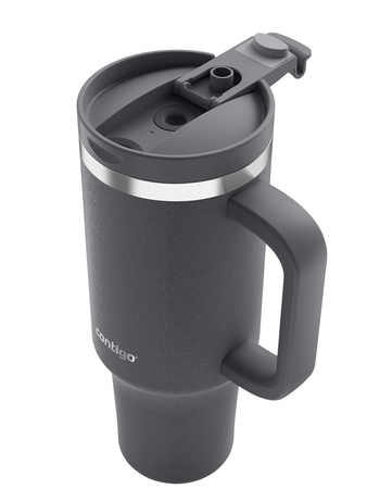 Thermalbecher mit Strohhalm Contigo Streeterville Tumbler 1200 ml - Darkstone