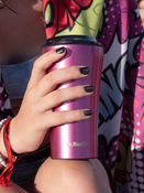 Dr.Bacty Apollo 2.0 thermal coffee mug - 360 ml - Pink - I love You