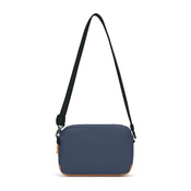 Small urban anti-theft bag Pacsafe Go - navy blue