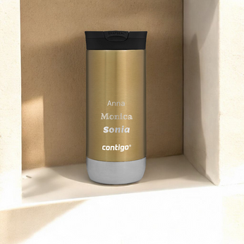 Contigo Huron 2.0 Thermobecher mit Gravur 470ml - Gold