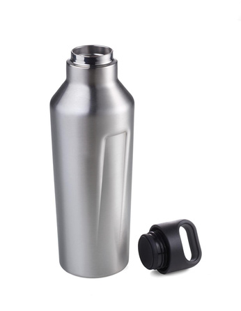 TROIKA thermal bottle heiss & kalt - silver