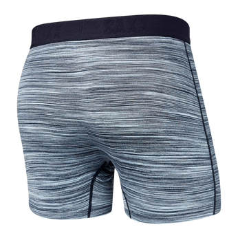 Bokserki męskie szybkoschnące SAXX VIBE Boxer Brief melanż - niebieskie