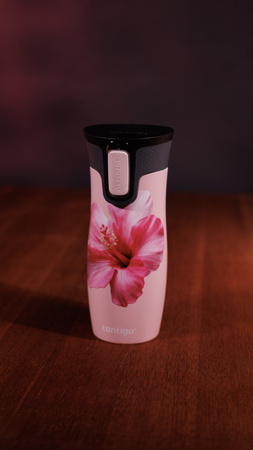 Thermobecher Contigo West Loop 470 ml Schwarz - Cat eyes