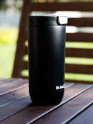Dr.Bacty Atlas thermal coffee mug - 540ml - Black Matt