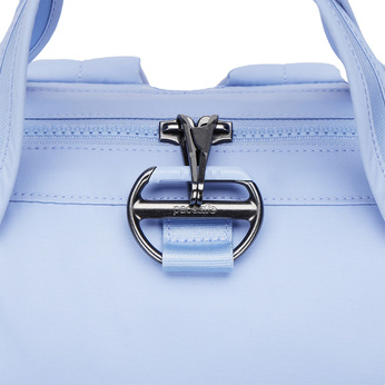 Pacsafe Citysafe CX Econyl Anti-Diebstahl-Rucksack für Frauen - hellblau