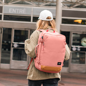 Anti-theft cabin backpack Pacsafe Go 34 l - pink