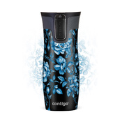 Thermal Mug Contigo West Loop 470 ml - Matte Black - Cat Eyes