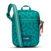 City anti-theft shoulder bag Pacsafe Go - turquoise