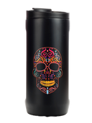 Thermal mug 2-in-1 Dr.Bacty Notus skull - black.