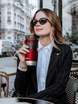 Thermobecher mit gravur Contigo Byron 2.0 470ml - Rot