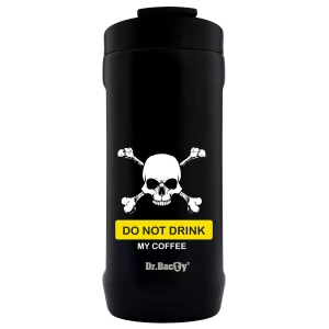 Kubek do samochodu Dr.Bacty Notus 360 ml - Do not drink my Coffe - czarny