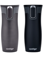 Contigo West Loop 2.0 Thermobecher-Set 470ml – Matt Graphit + Matt Schwarz
