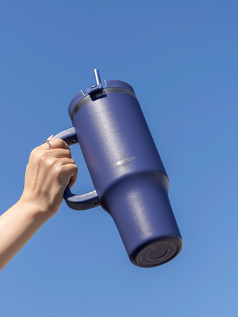 Thermal mug with straw Contigo Streeterville Tumbler 1200 ml - Indigo - after sales