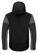 Dwukolorowy ocieplany softshell Prime Padded Softshell marki Printer - Czarno - szary