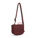 Folding women's anti-theft bag Pacsafe Go - burgundy