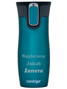 Thermobecher mit gravur  Contigo West Loop 2.0 470ml - Türkis