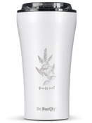 Thermal Coffee Mug Dr.Bacty Apollo 2.0 360 ml "Alexandrine senna" – White