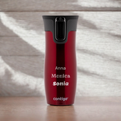 Contigo West Loop 2.0 Thermobecher mit Namen - Rot