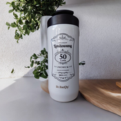Dr.Bacty Notus For your 50th birthday beverage cup - white
