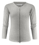 Grey Ashland Cardigan Woman knitted sweater by Harvest brand.