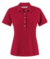 Sonnenuntergang Poloernte Frauen t -Shirt, rot