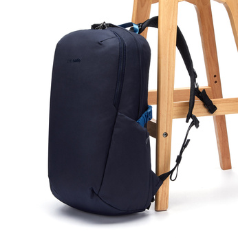 Diebstahlsicherer Reiserucksack für Laptop Pacsafe V 24 l - Marineblau